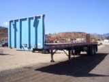 Trailmobile OP7T-OSAG Flatbed Trailer,