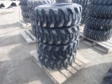 (4) Unused Great Road 10-16.5 Skid Steer Tires.