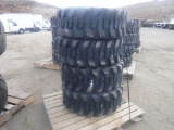 (4) Unused Great Road 12-16.5 Skid Steer Tires.