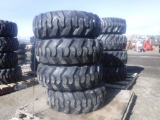 (4) Unused Loadmaxx 10-16.5 Skid Steer Tires,