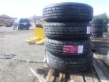 (4) Unused ST205/75R15 Radial Trailer Tires