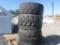 Pallet of (4) Caterpillar 12-16.5  Tires & Rims.