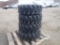 (4) Unused Great Road 10-16.5 Skid Steer Tires.