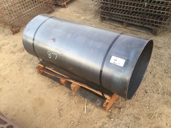48" x 19" Metal Tube.