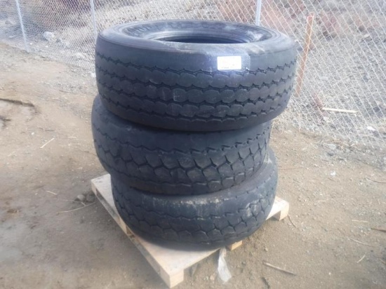 (3) Goodyear 425/65R22.5 Tires.