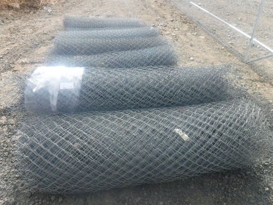 (10) Rolls of 6' Chain Link Fencing.
