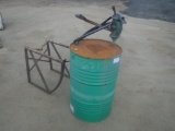 55 Gallon Barrel w/Stand & Manual Pump.