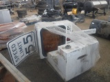 Pallet of Misc Items Including Diesel Tank,
