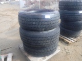 (3) Goodyear 425/65R22.5  Tires.