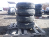 (4) Loadstar ST205/75 D15 Tires and 6-Lug Rims.