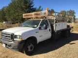 Ford F550XL Flatbed Truck,