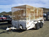 Selma Enclosed Drop Deck Landscape Trailer,