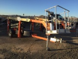 2014 JLG T350 Tow-Behind Boom Lift,