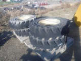 (4) 1300-24 Industrial Cushion Tires