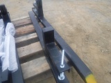 (2) Unused Clamp-On Pallet Forks,