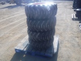 (4) Unused Camso SKS332 12-16.5 Tires and Rims,