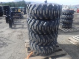 (4) Unused Camso SKS33 12-16.5 Tires and Rims,