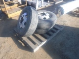 (3) Misc LT215/85R16 Tires & Rims.