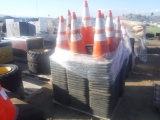 Pallet of Safety Cones.