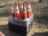 Pallet of Construction Cones.