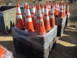 Pallet of Construction Cones.