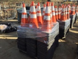 Pallet of Construction Cones.