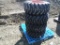 (4) Unused Camso SKS332 12-16.5 Skid Steer Tires