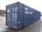 2011 CIMC 45' High Cube Container,