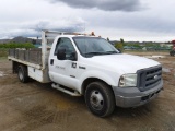 Ford F350 Flatbed Truck,