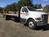 Ford F650 Flatbed Truck,