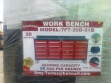 Unused 2020 Steelman 7' Work Bench,