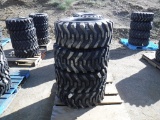 (4) Unused Camso SKS332 12-16.5 Skid Steer Tires.