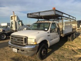 Ford F550 Flatbed Truck,