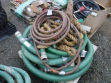 Pallet of Misc Suctions Hoses,