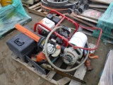 Pallet of Misc Items, Including Chain Saws,