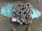 Pallet of Misc Shackles and Hooks.