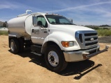 Ford F750 2000 Gallon Water Truck,