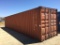 2004 CIMC 1AA-084A42G1 40' Container,