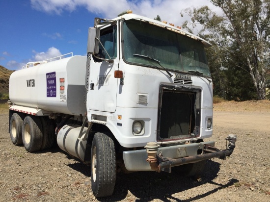 Volvo White 5000 Gallon Water Truck,