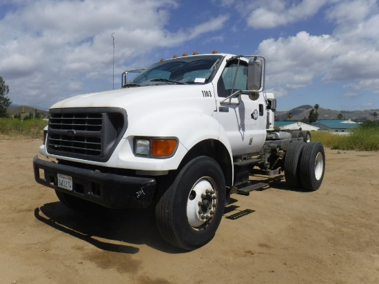 Ford F650XL Cab and Chassis,