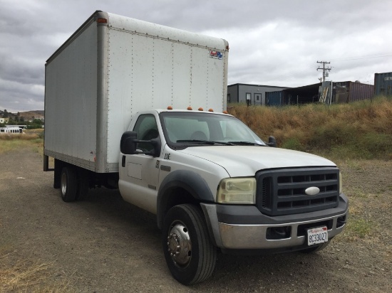 Ford F550 Van Truck,