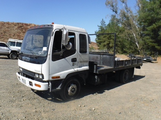 Isuzu FRR Concrete Form Truck,