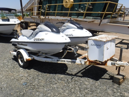 (2) Yamaha GP1200R Wave Runner 10' Personal