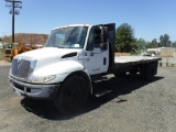 International 4300 SBA Flatbed Truck,