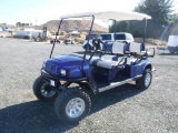 EZGO 6-Passenger Lifted Golf Cart,
