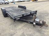 Sure-Trac Tilt Deck Equipment Trailer,