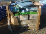 Pallet of Misc Items Including Dog Beds,