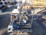 Pallet of Misc Items Including 6-Ton Floor Jack,