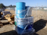 Pallet of (5) 55-Gallon Drums,