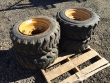 (4) Solideal Gripper 10-16.5 Tires & Rims,